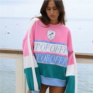 Yellow The Label 'Out of Office' Sweatshirt